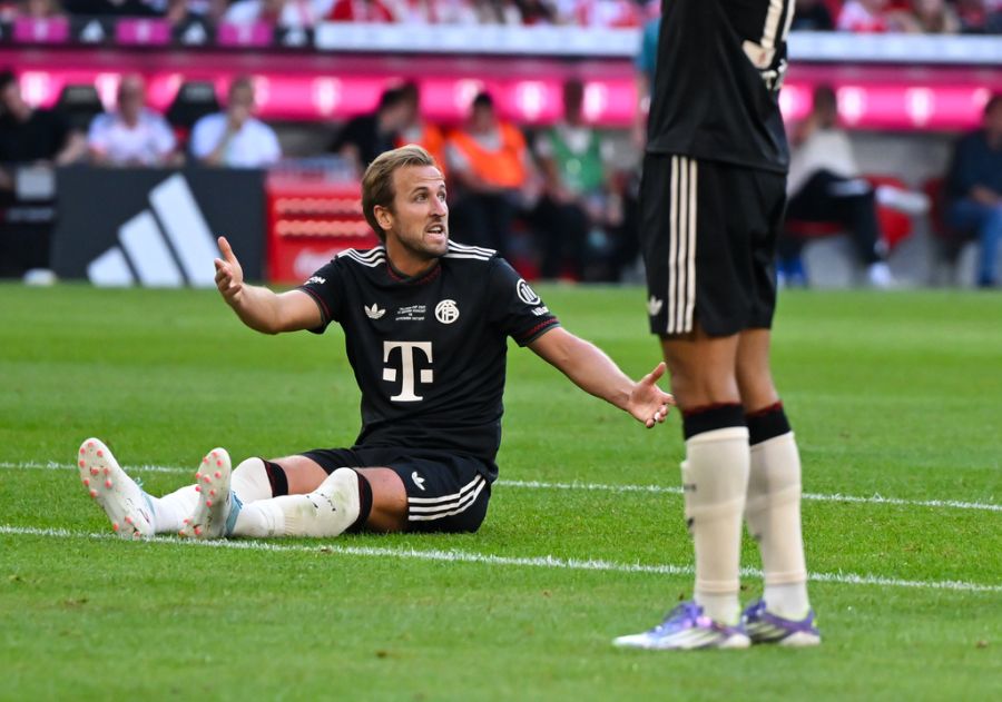 Ungewöhnlicher Anblick: Harry Kane gilt als sicherer Elfmeterschütze. (Archivbild)