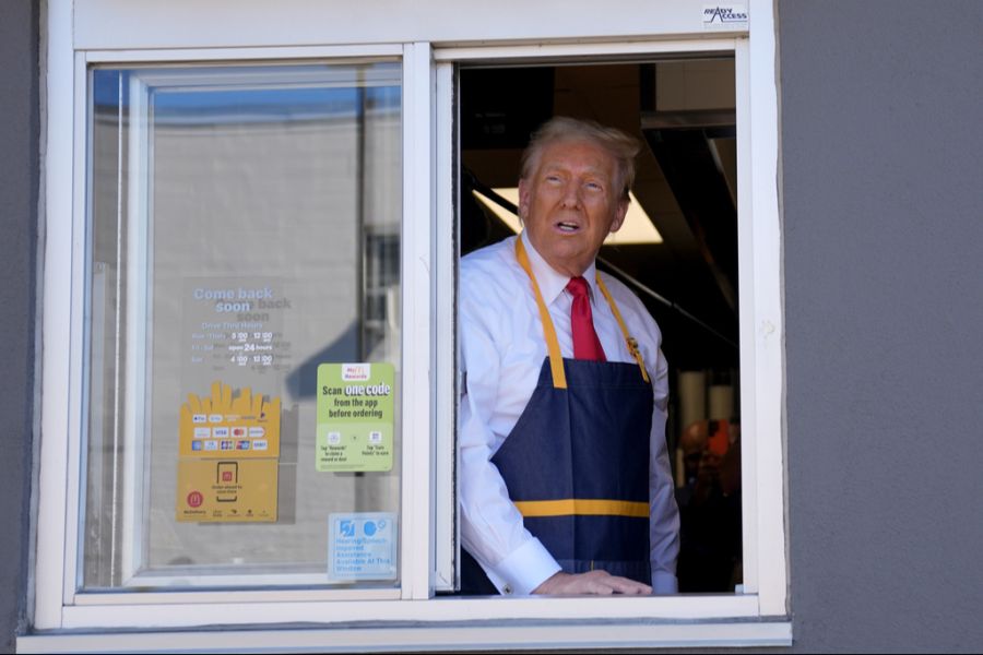 Trotz Trump-Regierung verzeichnet McDonald's Schweiz keinen Rückgang bei den Gästen.