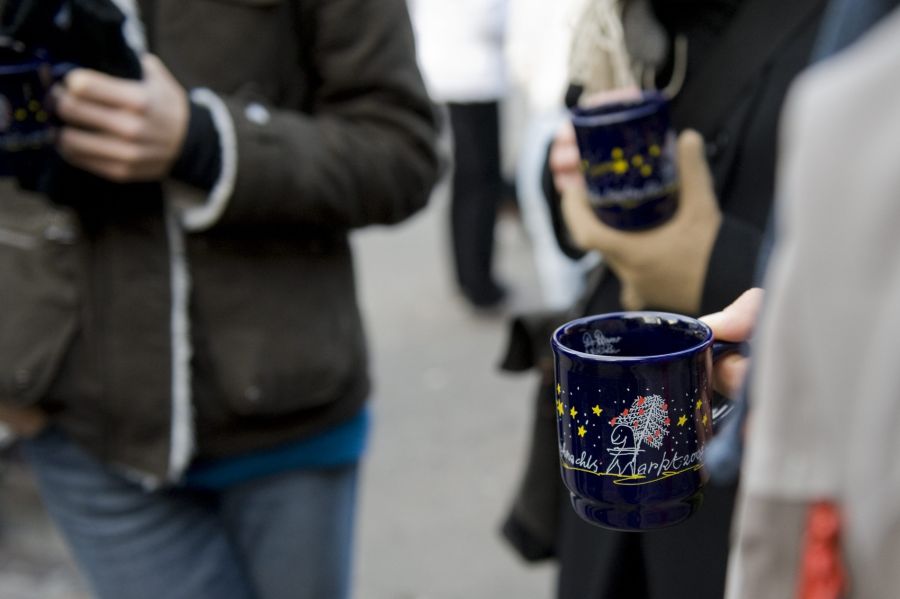 Weihnachtsmarkt Basel Pfand PET-Depot