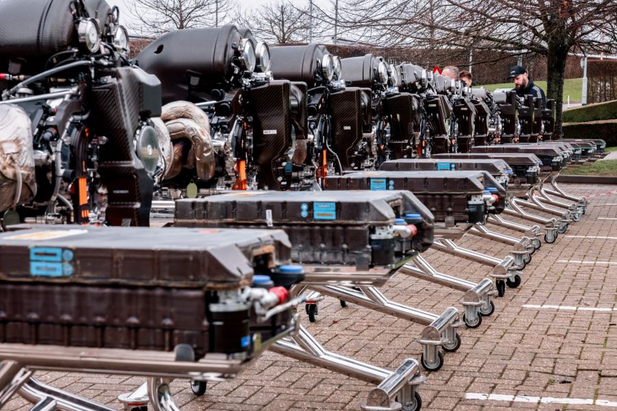 Mercedes Formel 1 Motoren