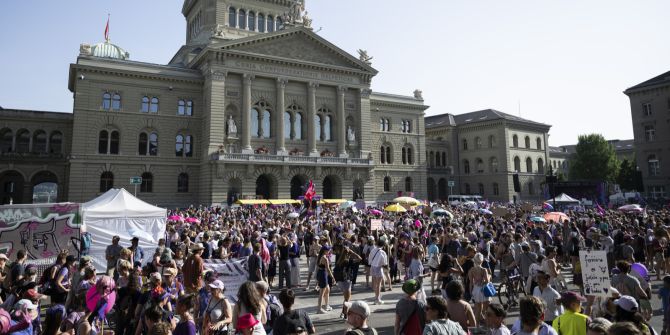Bundesplatz feministischer Streik