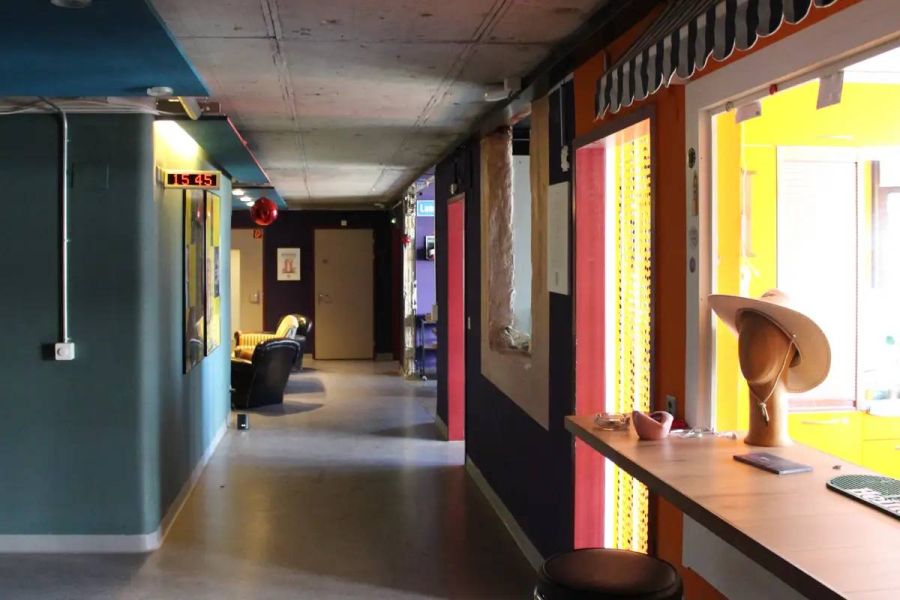 Flur Räume Wohnung Sitze