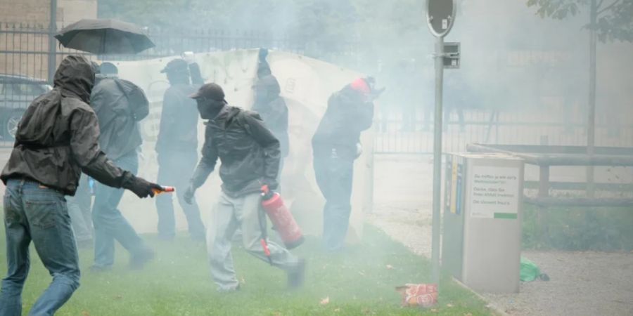 Antifa Krawall Zürich
