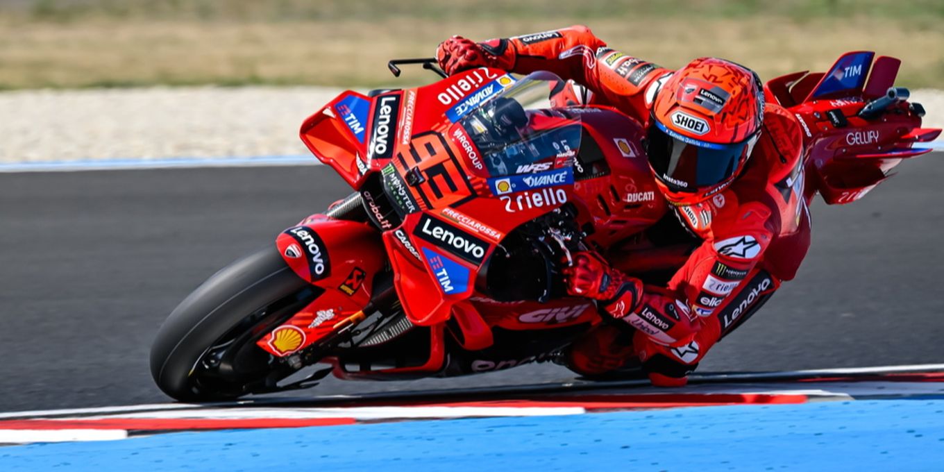 Spannende Sprint Rennen Motogp Bild