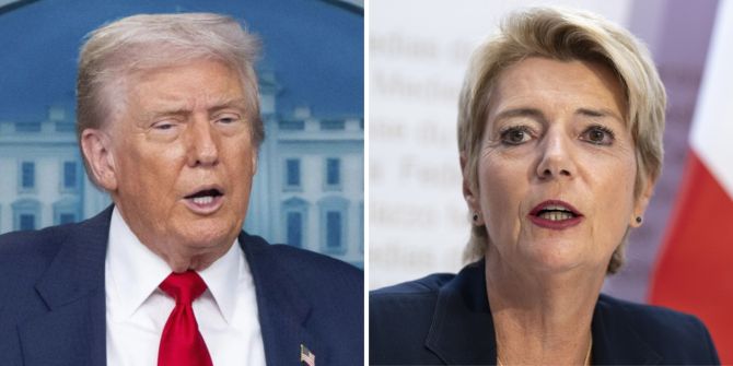 Donald Trump Karin Keller-Sutter