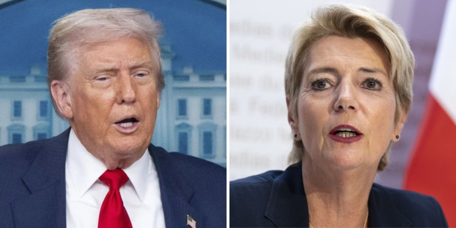 Donald Trump Karin Keller-Sutter