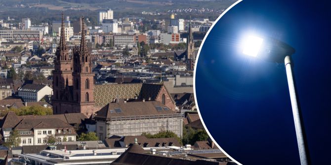 Ärger Basel LED Strassenlampen