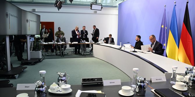 Ukraine's President Zelensky visits Berlin