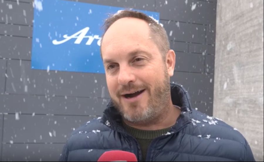 Tourismusdirektor Roland Schuler glaubt, dass der Schnee in den Menschen etwas auslöst.