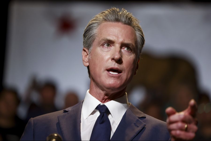 Gavin Newsom ist lautstarker Kritiker von Donald Trump.