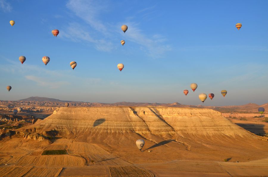 Heissluftballons in Kappadokien, Türkei