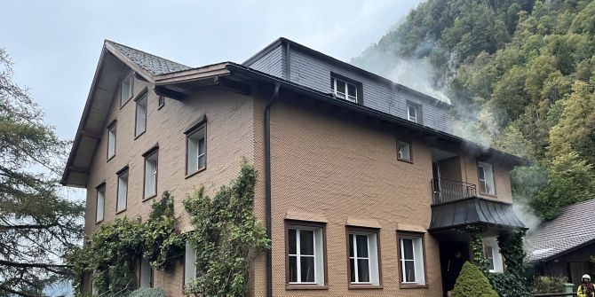 Rauchentwicklung in Hotel
