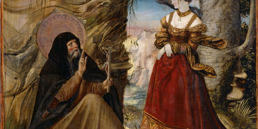 In der Ausstellung zu sehen sein wird auch «Die Versuchung des Heiligen Antonius» von Niklaus Manuel.