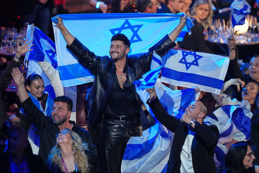 Israel lag im ESC-Final zwischenzeitlich in Führung.