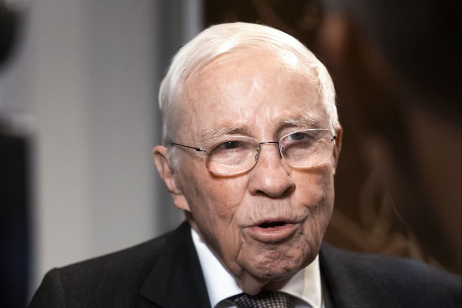 Auch SVP-Doyen Christoph Blocher hätte einen Rückzug der Initiative unterstützt.