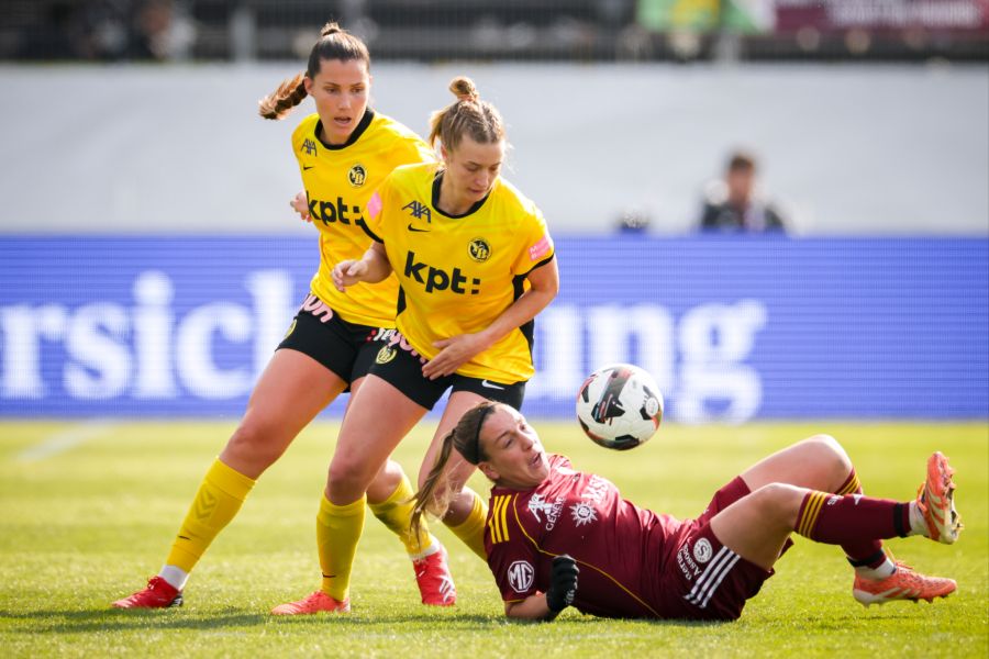 Gegen den haushohen Favoriten Servette FC Chênois wehrten sich die Bernerinnen über die ganze Spieldauer hervorragend.
