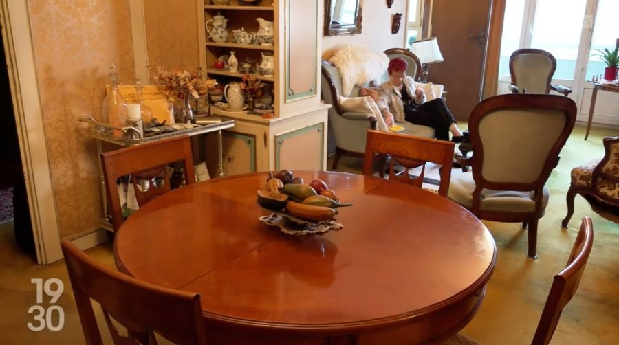 Seit 53 Jahren wohnt die 92-jährige Micheline Lagarde in dieser Genfer Wohnung. Nun muss sie den Platz räumen.