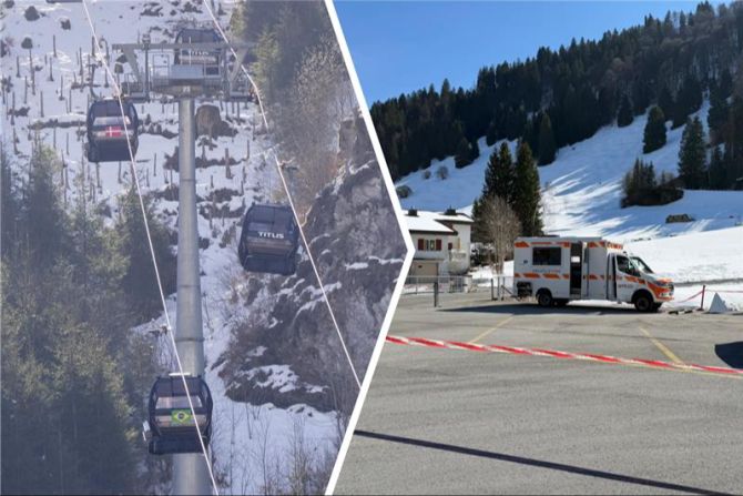 Engelberg Gondel Absturz