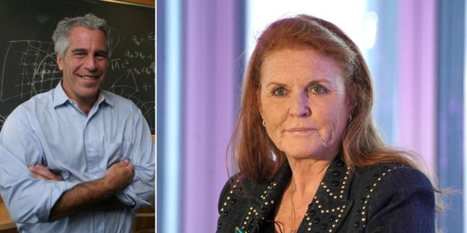 Jeffrey Epstein Sarah Ferguson