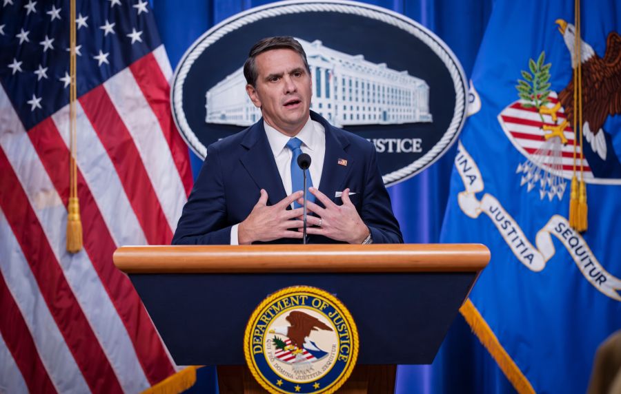 Blanche Justizministerin Pam Bondi