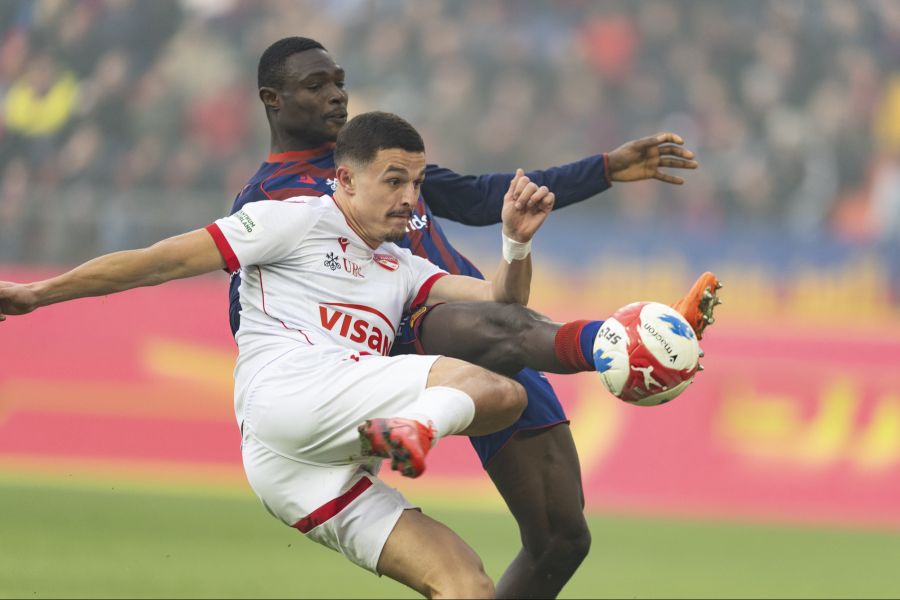 Am vergangenen Sonntag gelang zwar ein Treffer, für Punkte gegen Thun reichte es jedoch nicht. Im Bild: Jonas Adjetey.