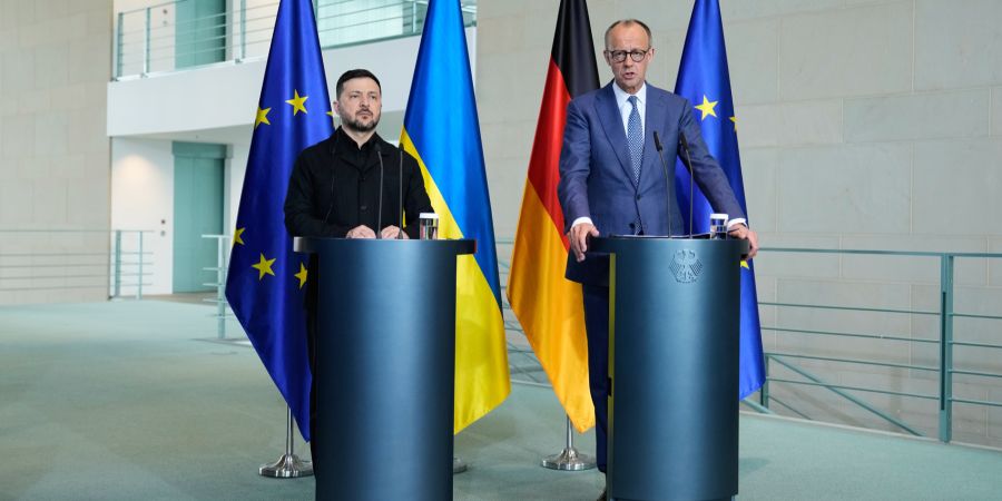 Wolodymyr Selenskyj Friedrich Merz