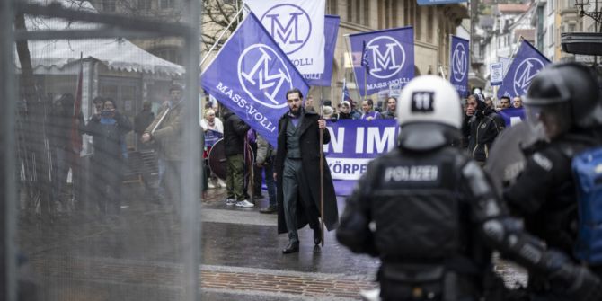 Mass-Voll Demo St. Gallen