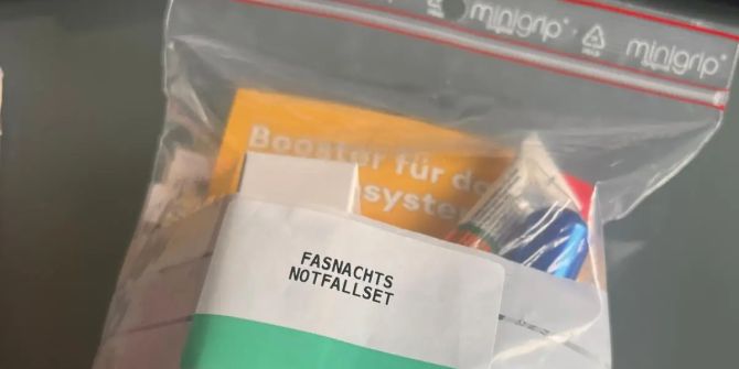 Fasnacht-Notfallset Medikamente