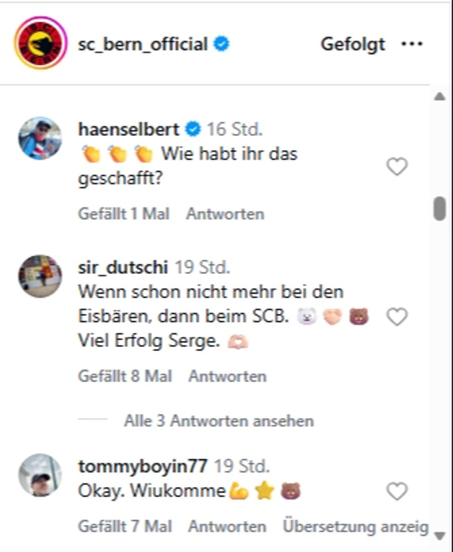 Da stellt sich die Frage, wie der SCB einen solchen Erfolgstrainer unter Vertrag nehmen konnte.