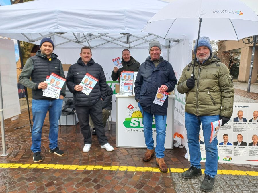 Die SVP Wetzikon schreibt, dass sich ihre Kandidierenden für «soziale Gerechtigkeit, Umwelt- und Klimaschutz» engagieren.