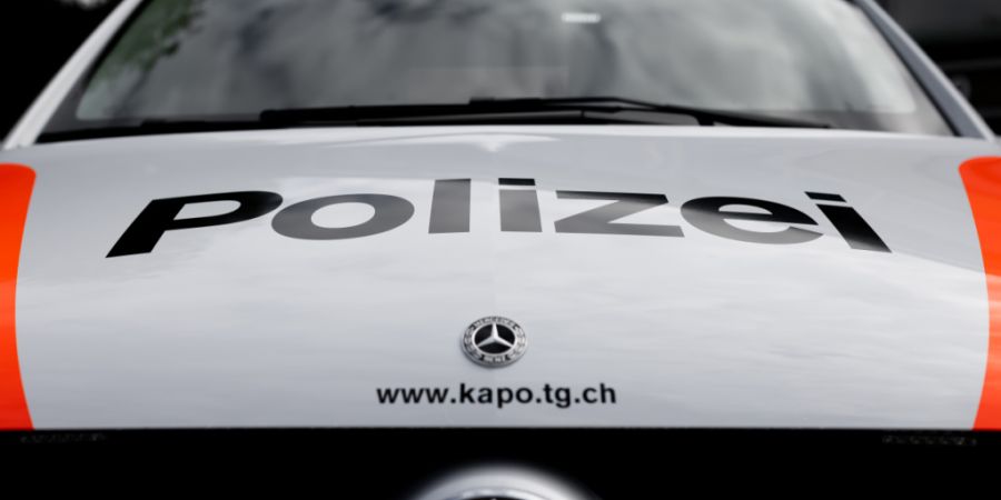 Die Kantonspolizei Thurgau rückte am Samstag nach einem Überfall aus. (Archivbild)