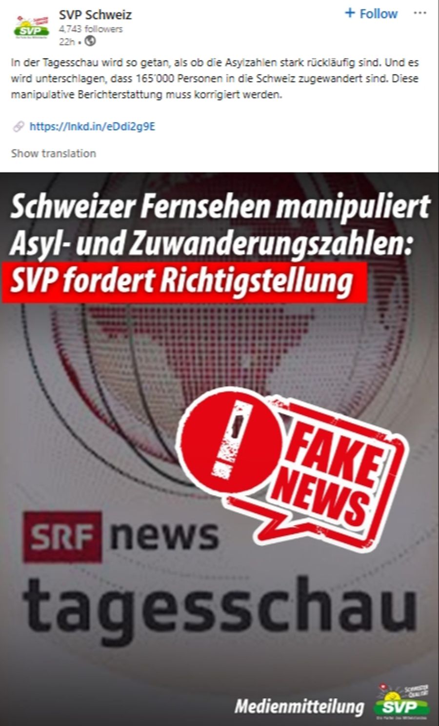 Kritik Berichterstattung