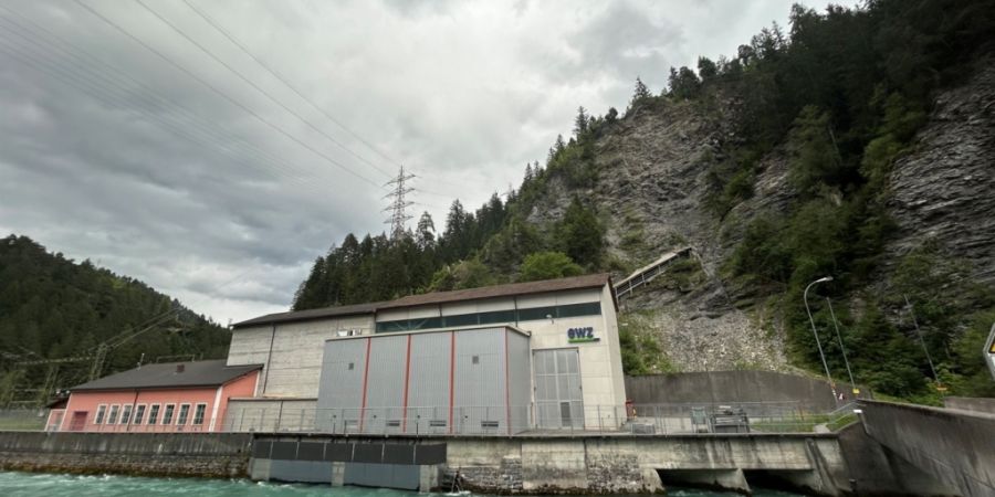 Das Kraftwerk in Tiefencastel wird künftig besser vor Stein- und Blockschlägen geschützt.