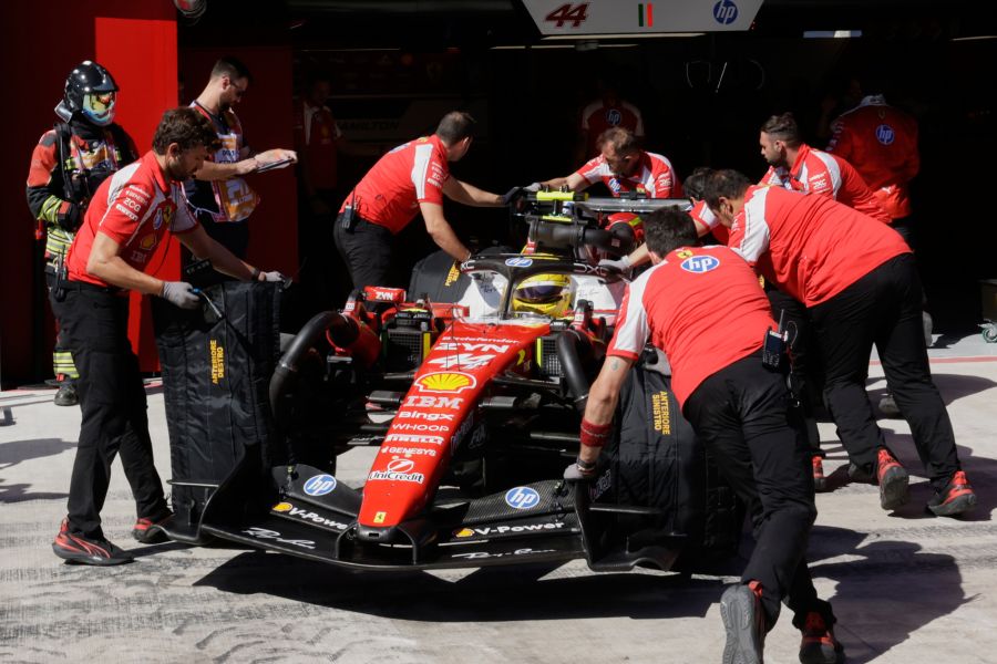 Formel 1 Ferrari Hamilton
