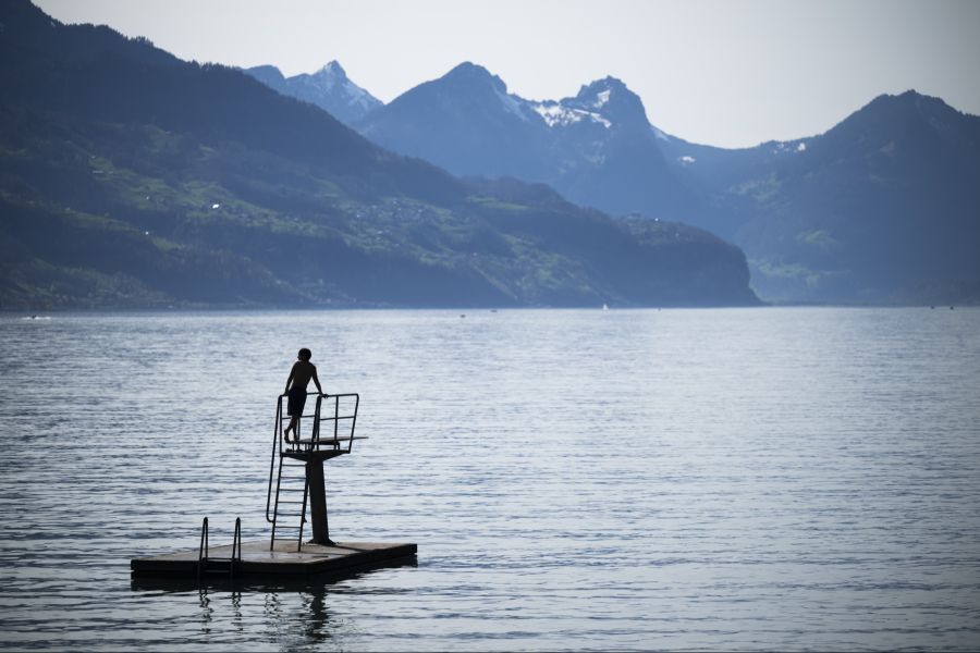 Der Walensee hat das saisonale Minimum unterschritten.