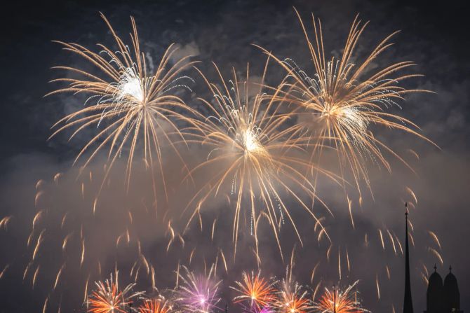 Feuerwerk Zürich