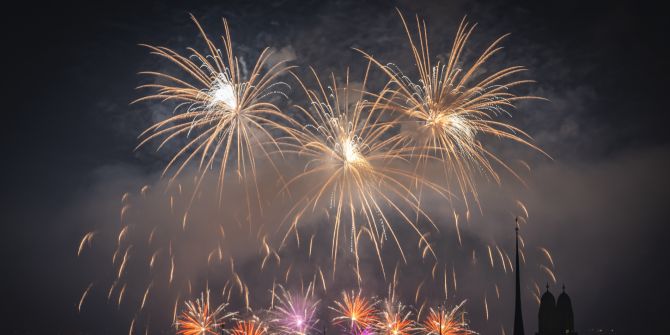 Feuerwerk Zürich