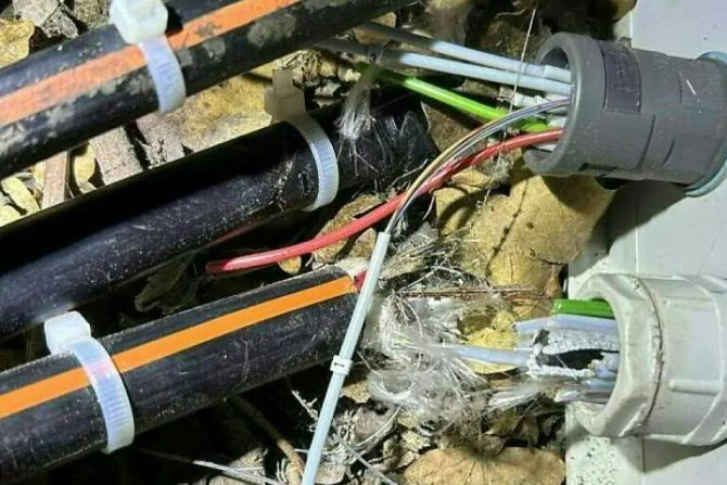 Glasfaser-Kabelnetz