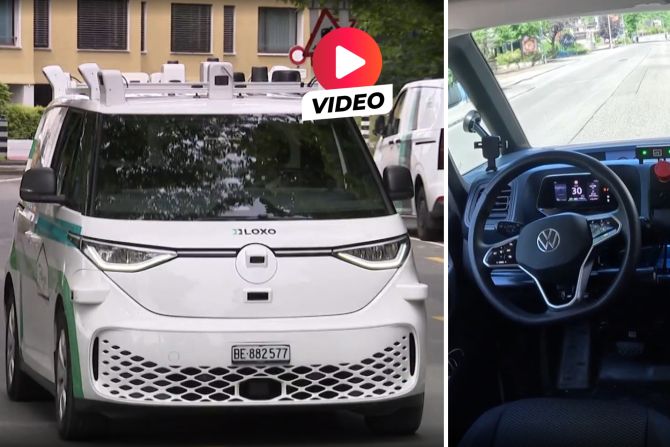 Selbstfahrendes Auto Bern
