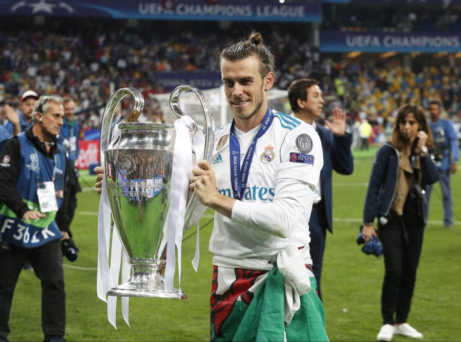 2013 war der 100-Millionen-Wechsel von Gareth Bale zu Real Madrid der teuerste Transfer aller Zeiten. Mit den Königlichen gewann er fünfmal die Champions League.