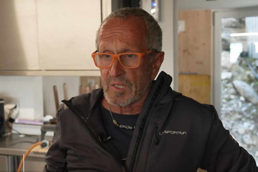 Hüttenwart Fridli Riegg von der Glärnischhütte GL ärgert sich über Gäste, die trotz Reservation nicht erscheinen.
