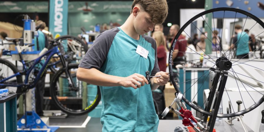 An den «Swiss-Skills» messen sich jeweils die besten jungen Berufsleute der Schweiz. (Archivbild)