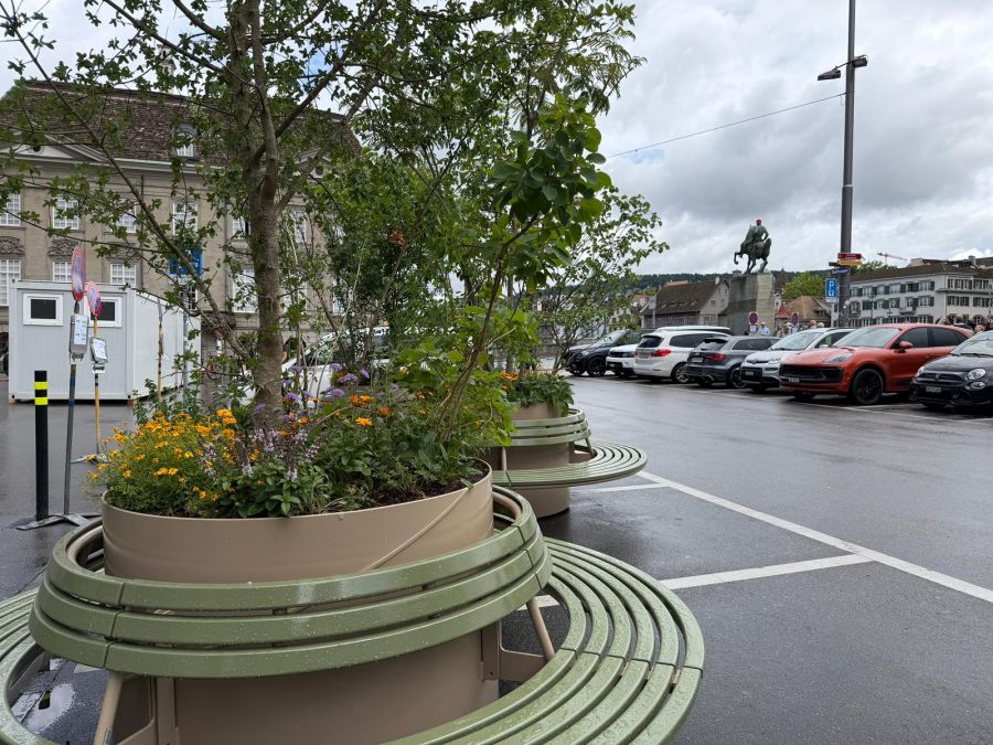 Autofahrer kritisieren die temporäre Sperre der Parkplätze.