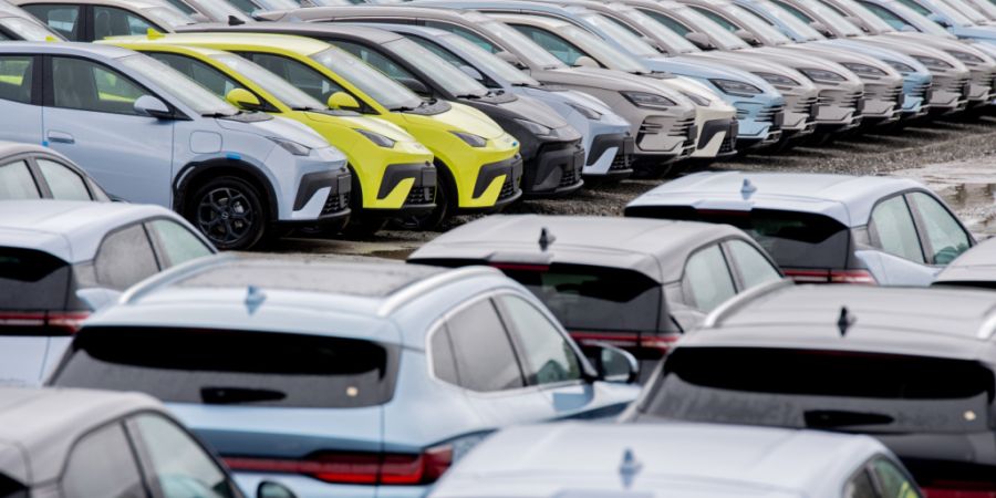 Neue BYD-Fahrzeuge in Niedersachsen: Elektro- und Hybridautos haben im Mai in der EU zugenommen. (Archivbild)