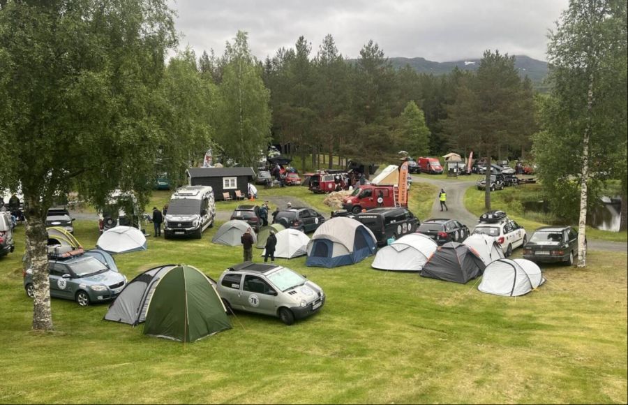 Græsli, Norwegen: Die Teilnehmenden trafen sich bei der Midsommer-Party.