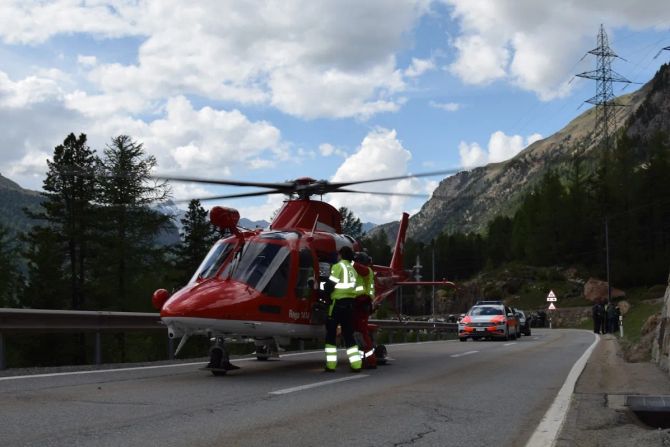 Montorradunfall Pontresina