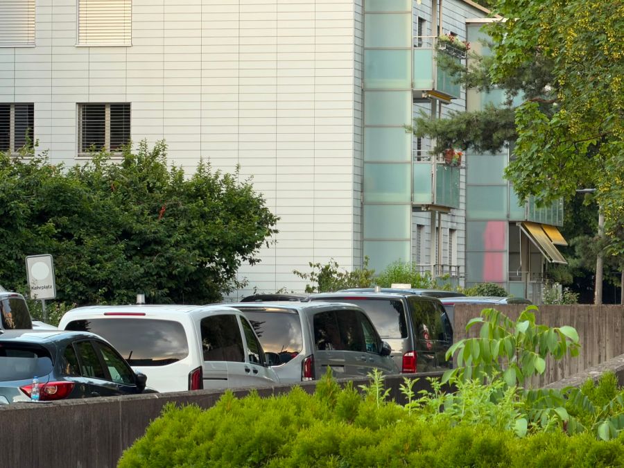 In Winterthur rückte die Polizei zu einem Grosseinsatz in einem Wohnquartier an.