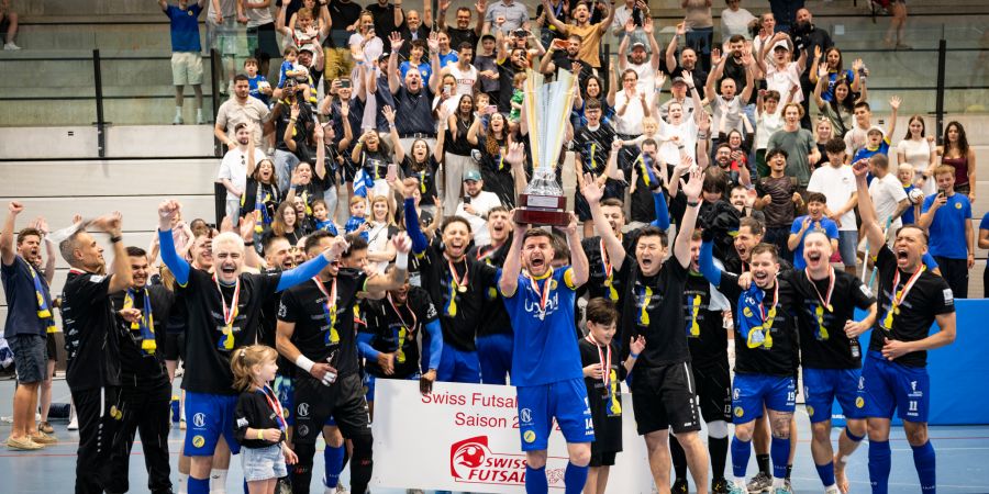Serienmeister Futsal Minerva peilt den nächsten Meistertitel an.