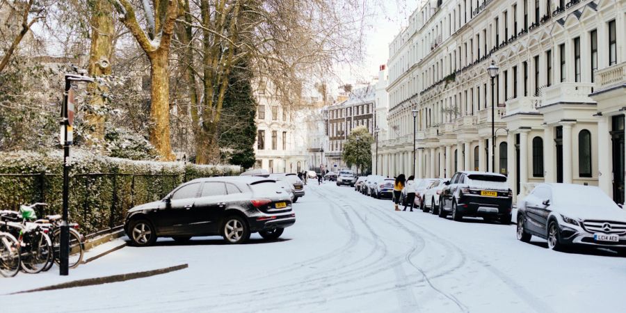 Winter in der Stadt