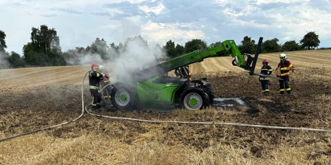 Beim Fahrzeugbrand wurde niemand verletzt. Fahrzeugbrand